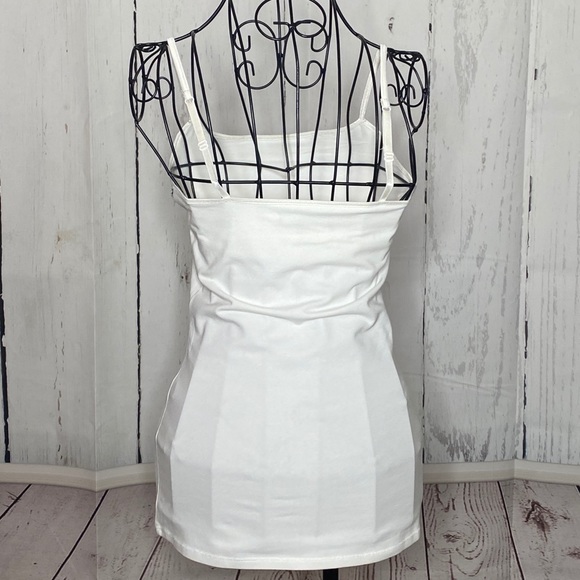 Express white tank top with sequins - Picture 10 of 11